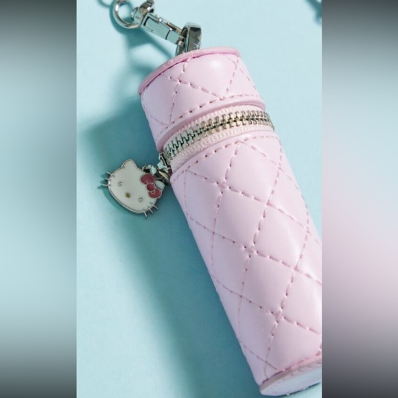 NWT FOREVER 21 Hello Kitty lip stick holder with chain - Picture 3 of 7